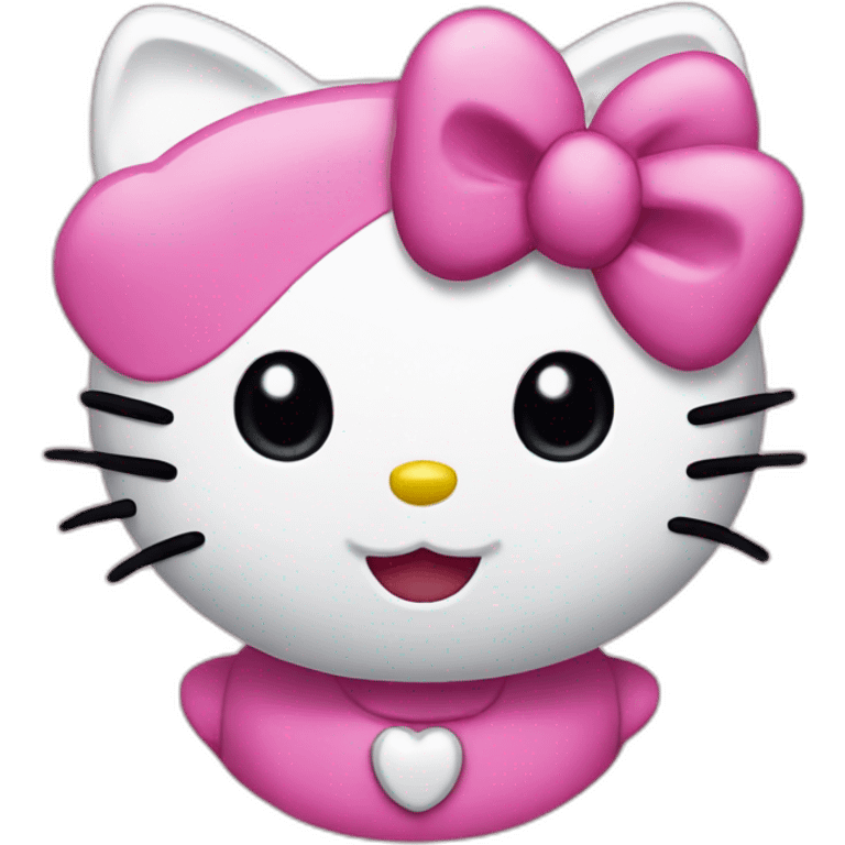 Hello kitty emoji