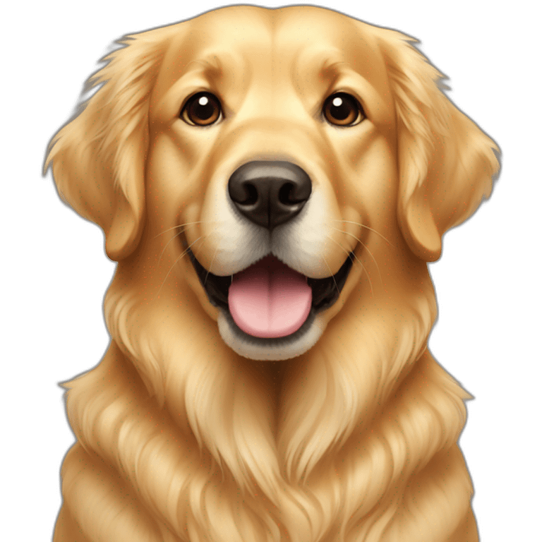 Golden retriever  emoji