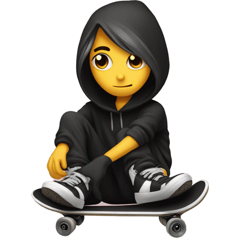 emo skateboarder emoji