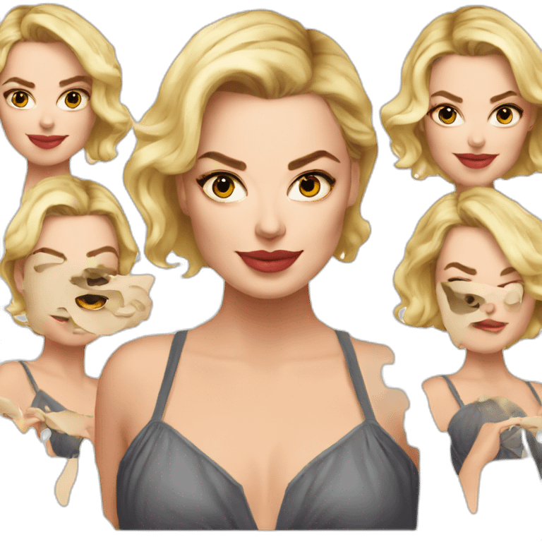 Margot Robbie emoji