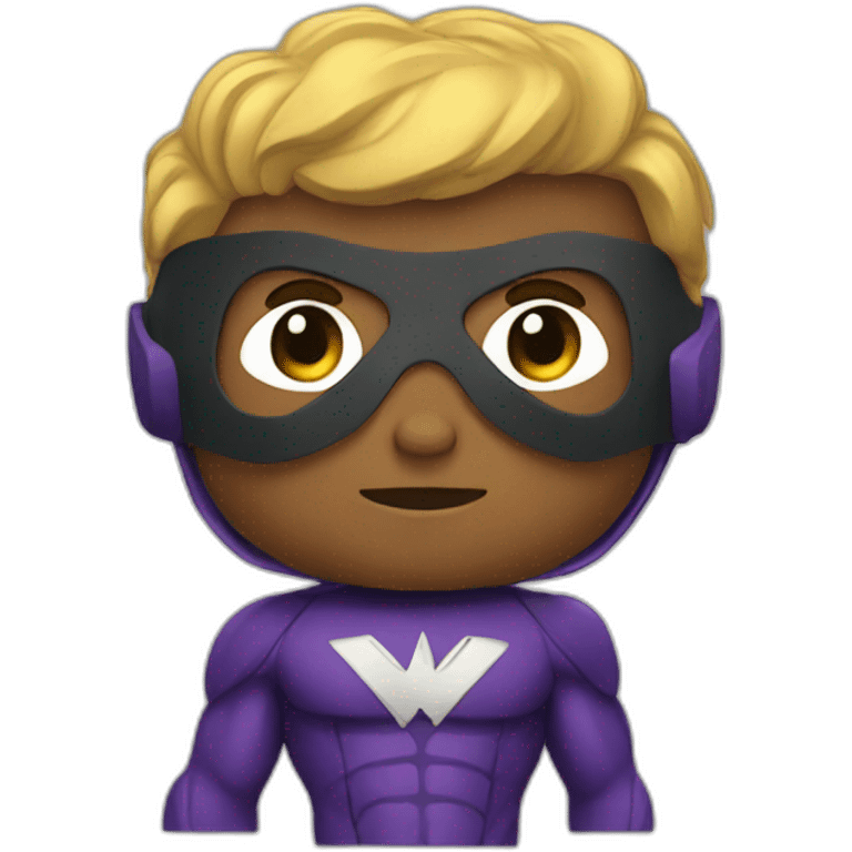 Superhero emoji