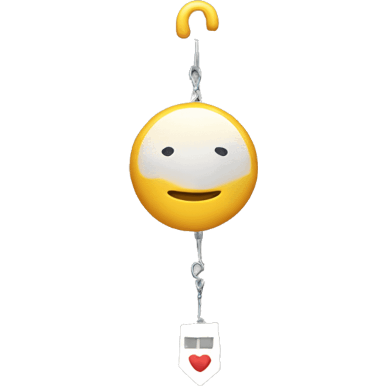 Hanging mobile emoji