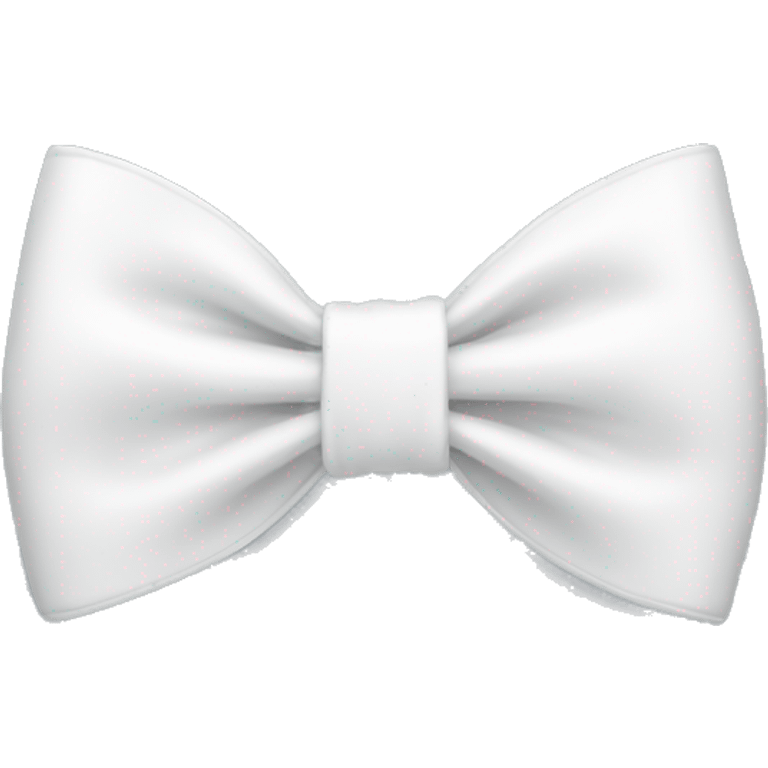 white bow emoji