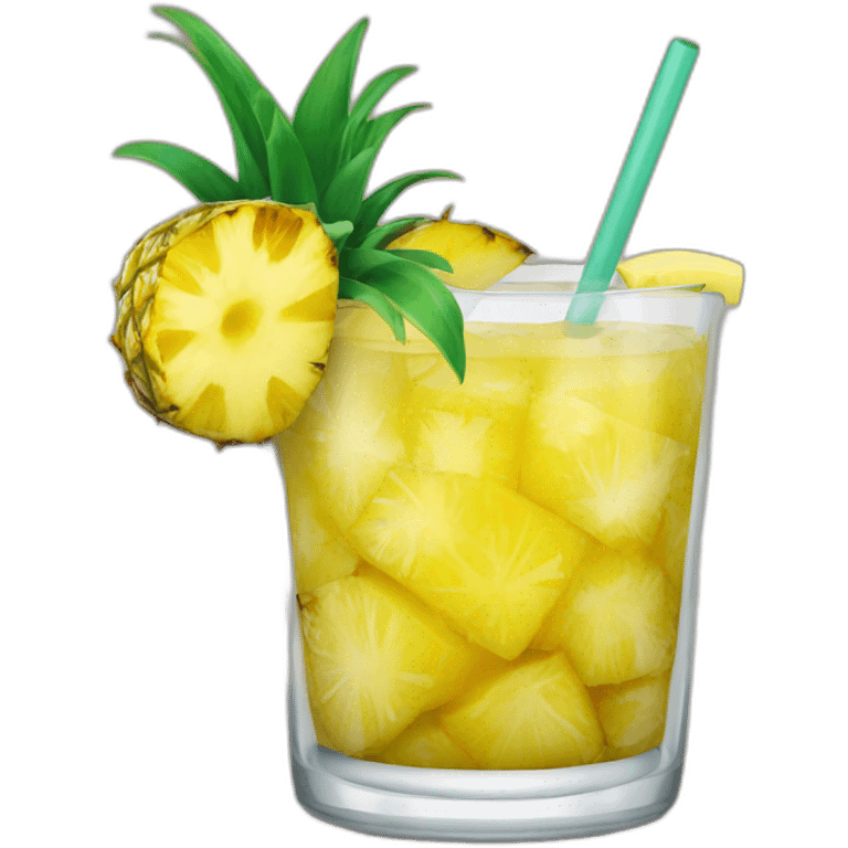 Cocktail pineapple  emoji