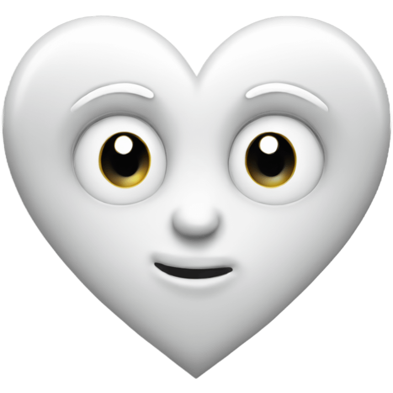 heart white emoji