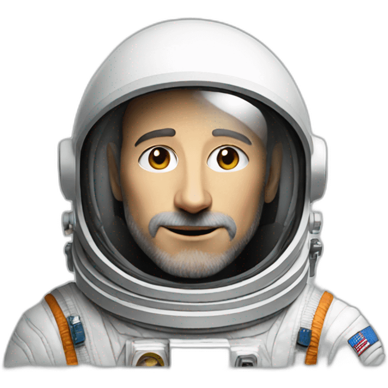 steve jobs as astronaut emoji