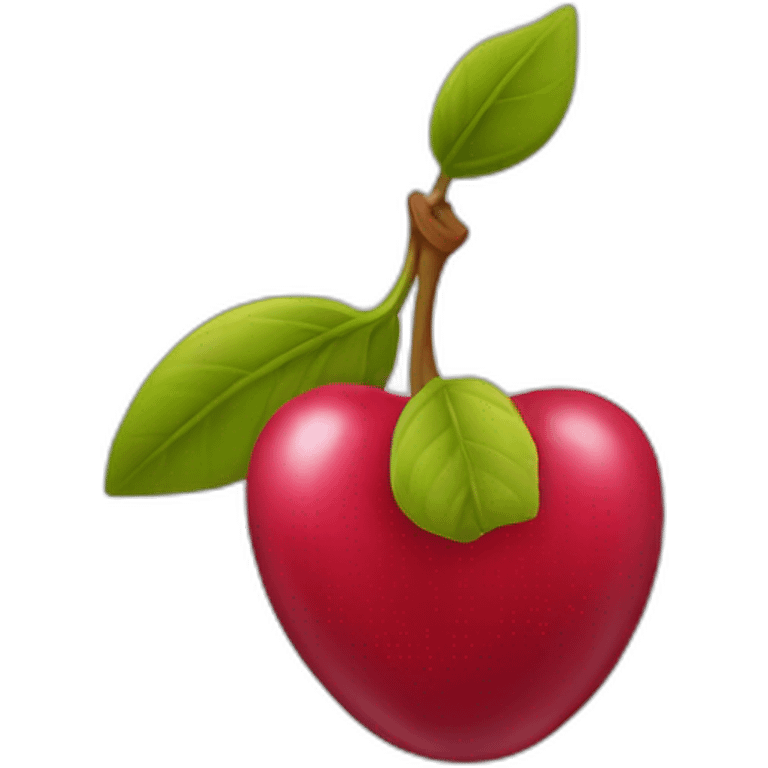 Bouteille de cerise emoji