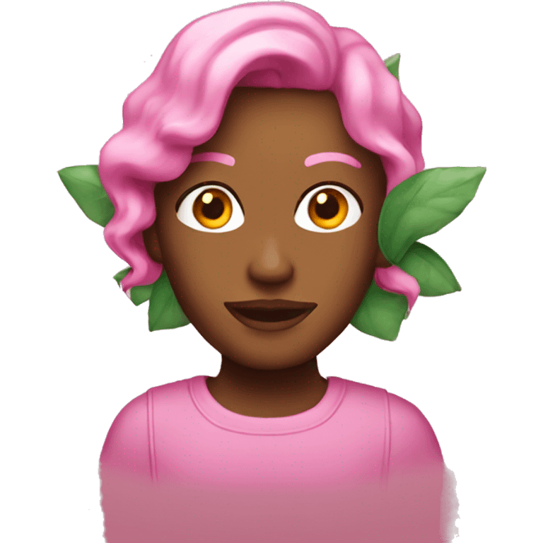 Starbuck pink emoji