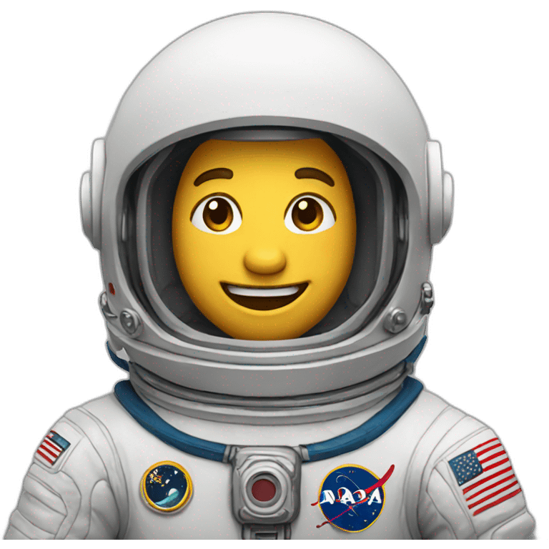 happy-astronaut emoji