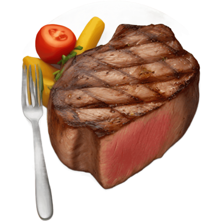 Steak birthday emoji