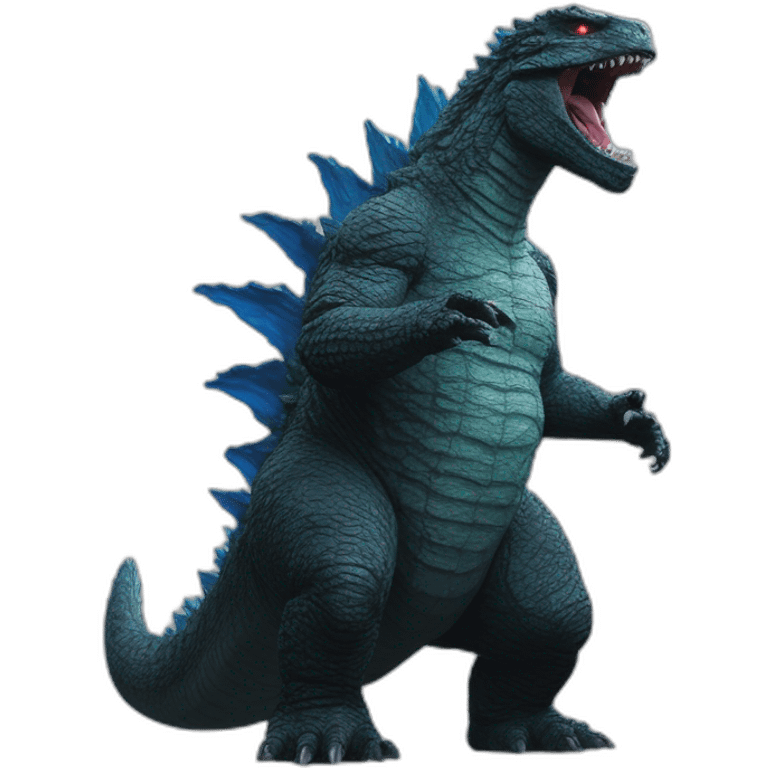 Godzilla (proportional) (realistic) (Godzilla King of the Monsters, 2019) emoji