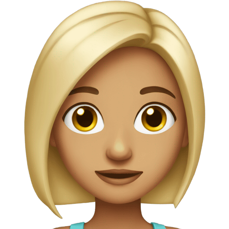 Beautiful girl emoji