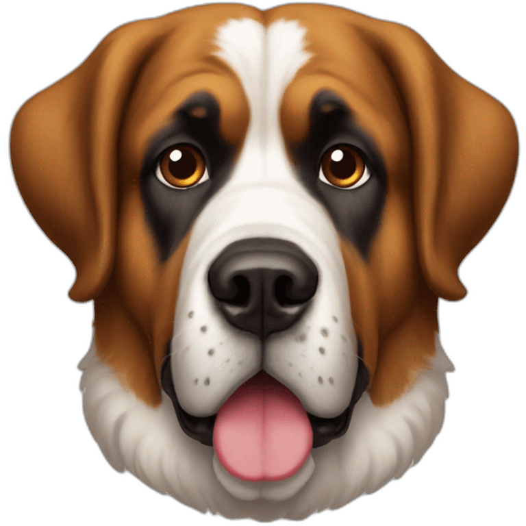 Chien saint Bernard  emoji