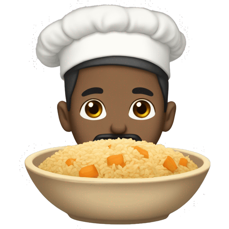 I want a sticker with delicious pilaf emoji