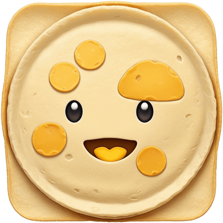 Low carb tortilla emoji