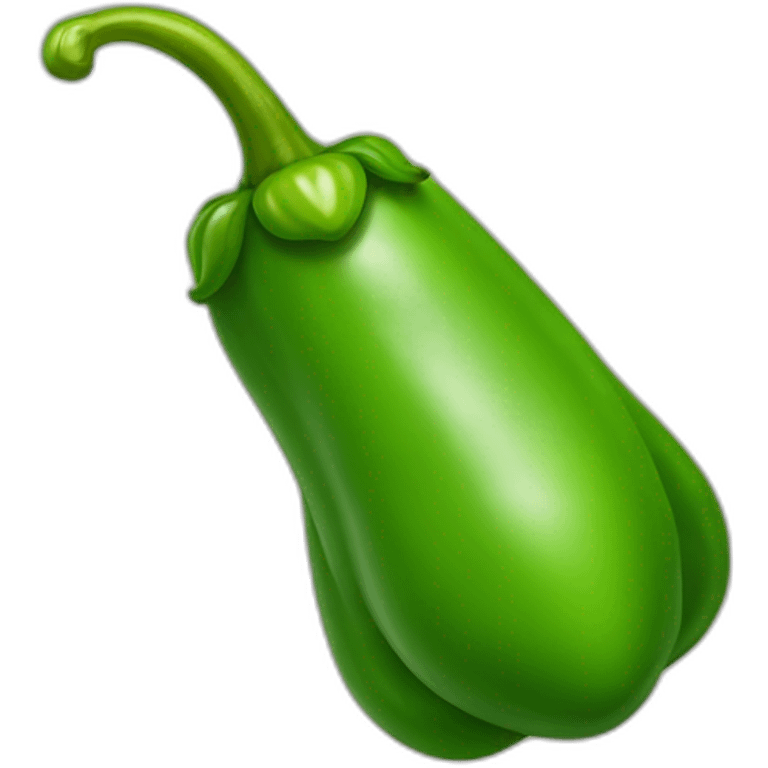 little green pepper emoji