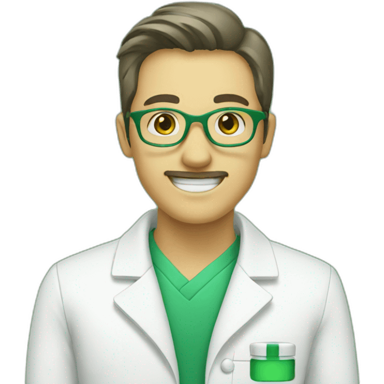 pharmacy green emoji