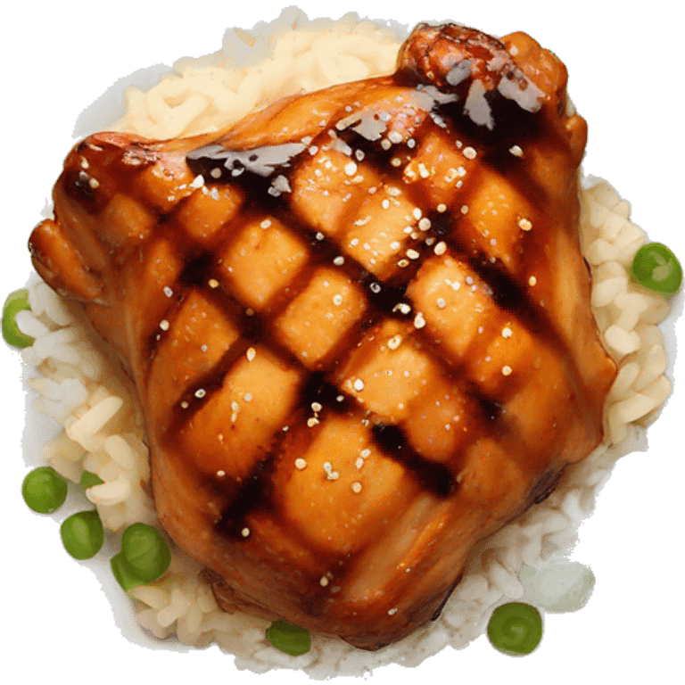 teriyaki chicken thighs emoji