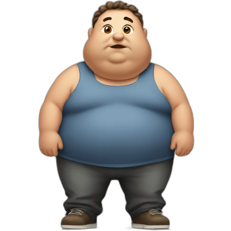 Fat Man emoji