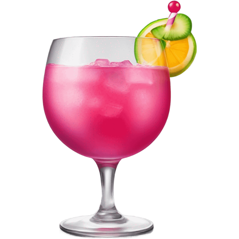 pink cocktail emoji