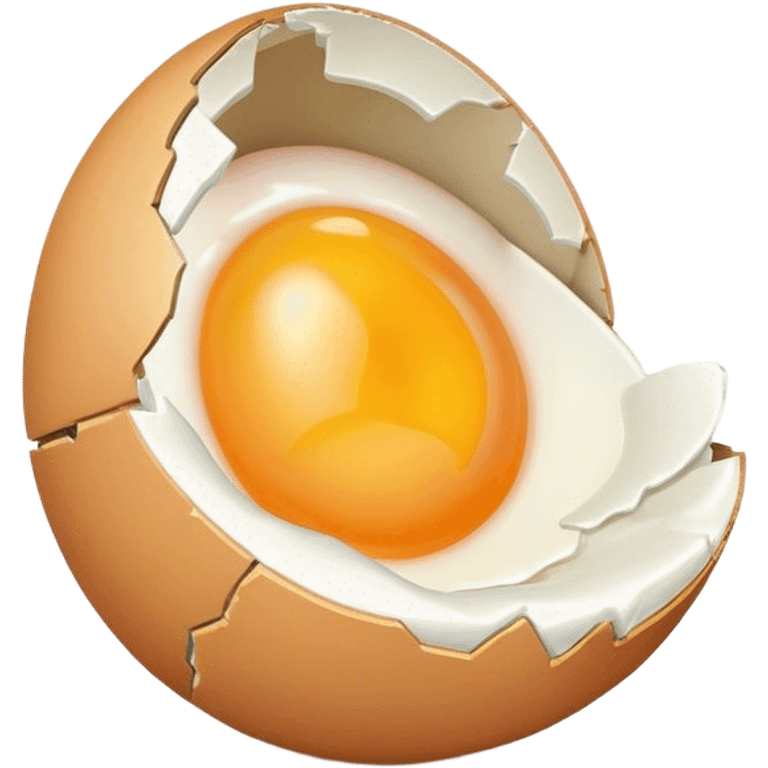 A broken egg emoji