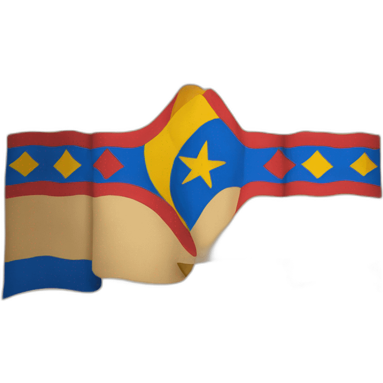 Drapeau kabyle emoji