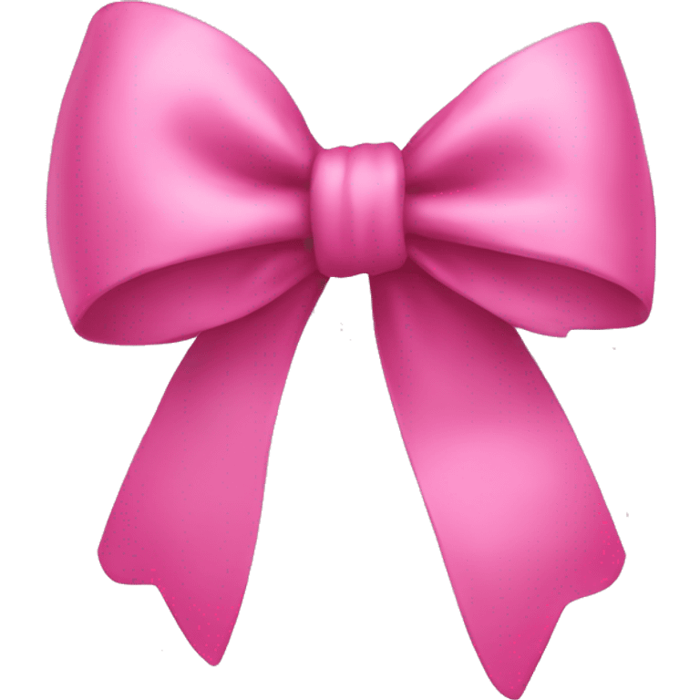 pink bow emoji