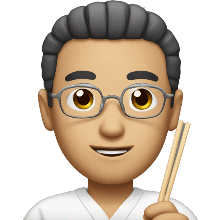 Chinese guy with chopsticks  emoji