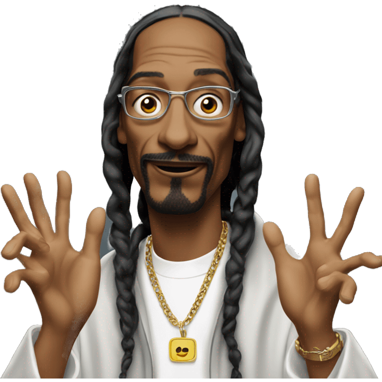 snoop dogg surprised emoji