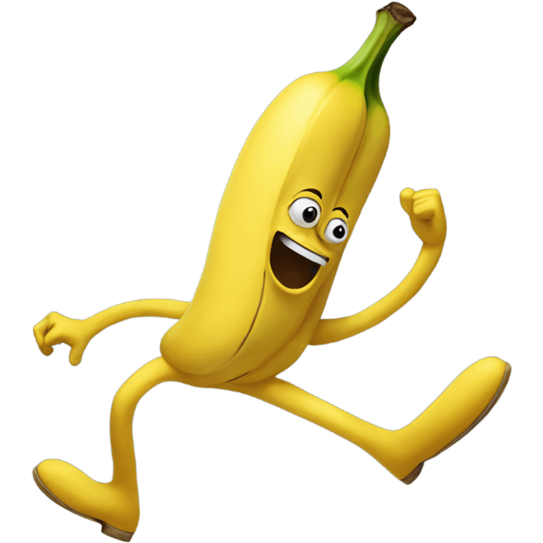 Dancing banana emoji