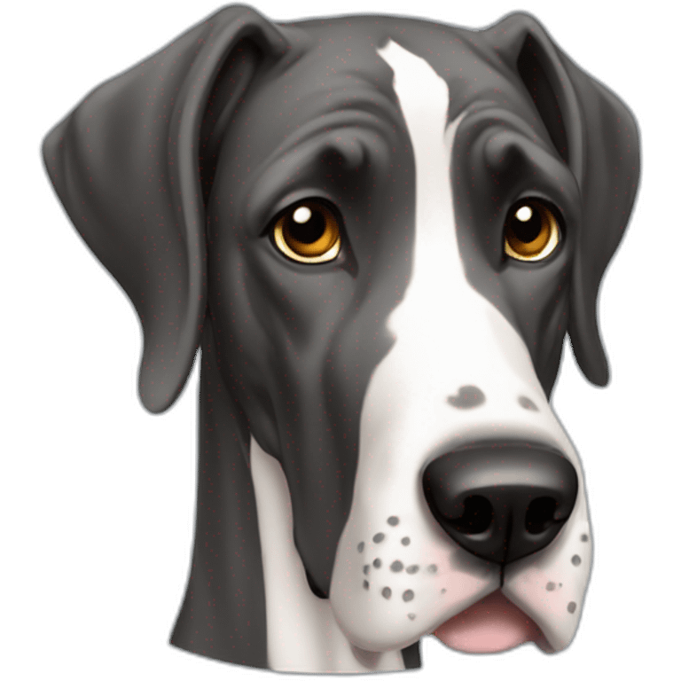 great dane emoji