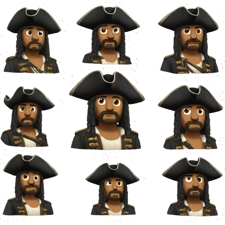 a pirate  emoji