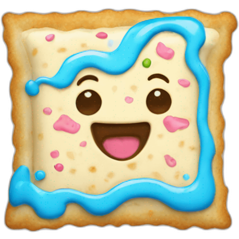 happy poptart emoji