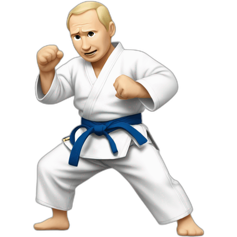 Vladimir Poutine judo emoji