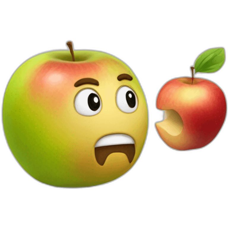 Riuk qui mange une pomme emoji