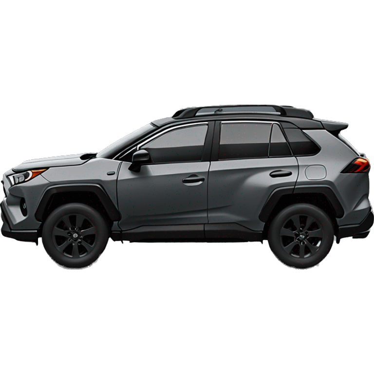 2024 Dark gray Toyota rav4 emoji