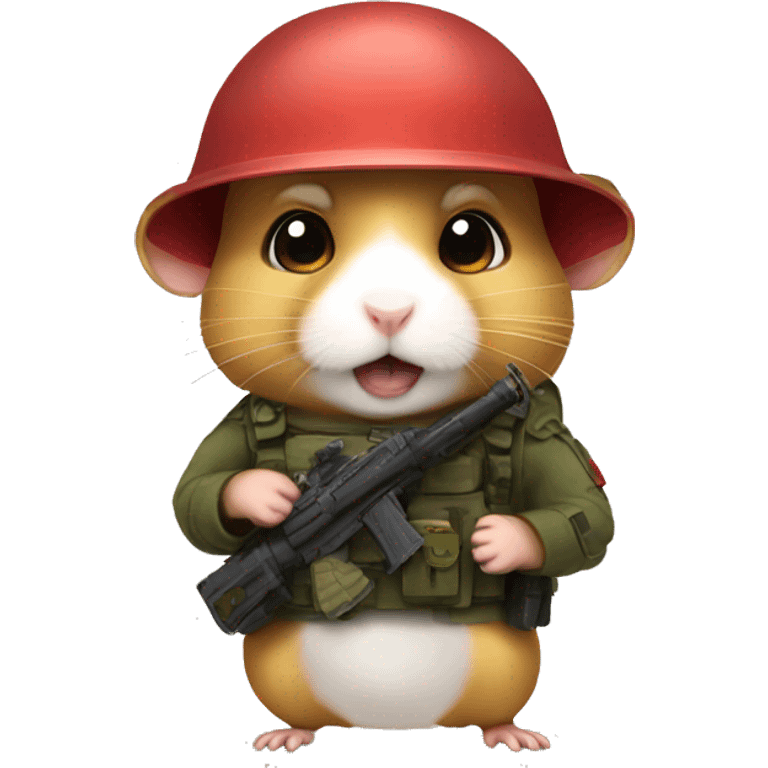 combat hamster soldier emoji