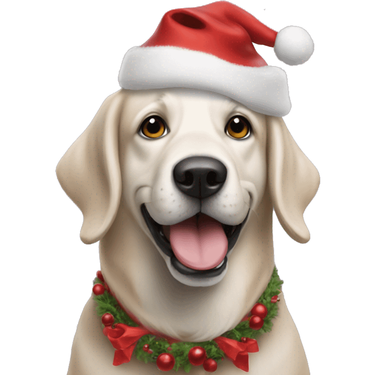 Boomer dog christmas emoji