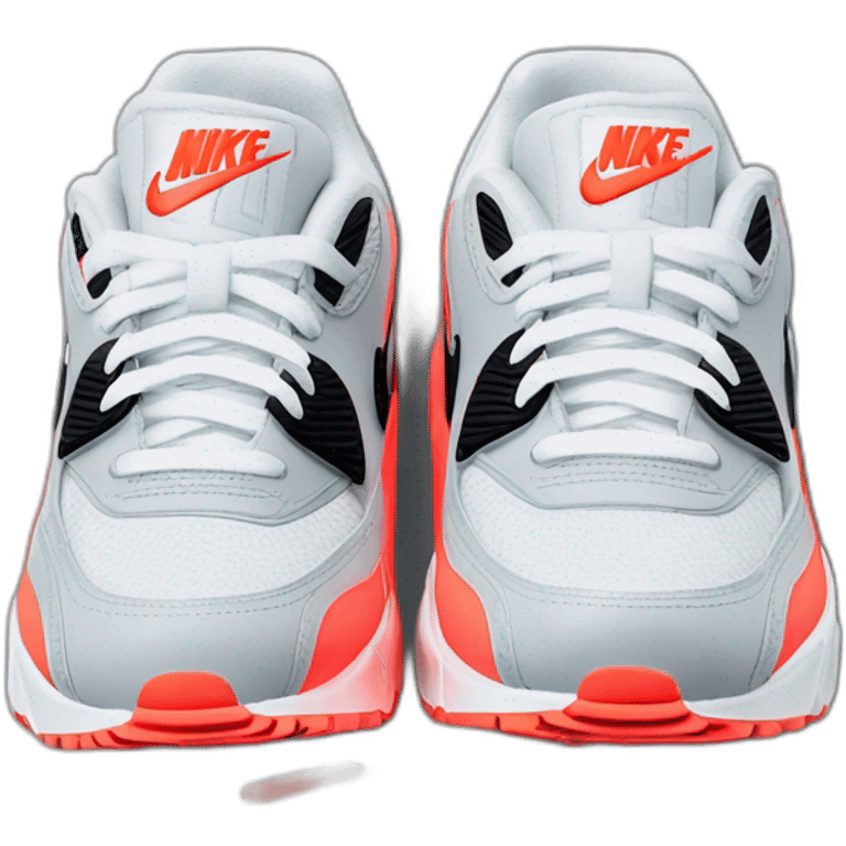 Nike Airmax AM90 infrared emoji