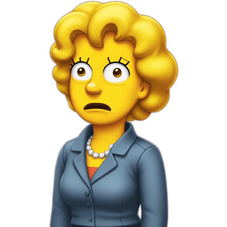 Lisa Simpsons emoji