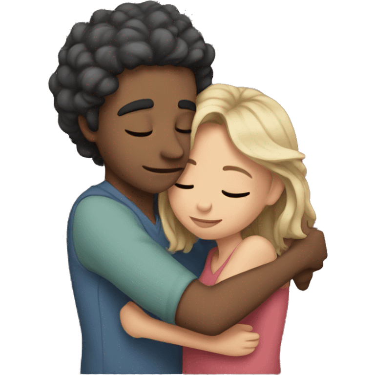 Cuddling  emoji