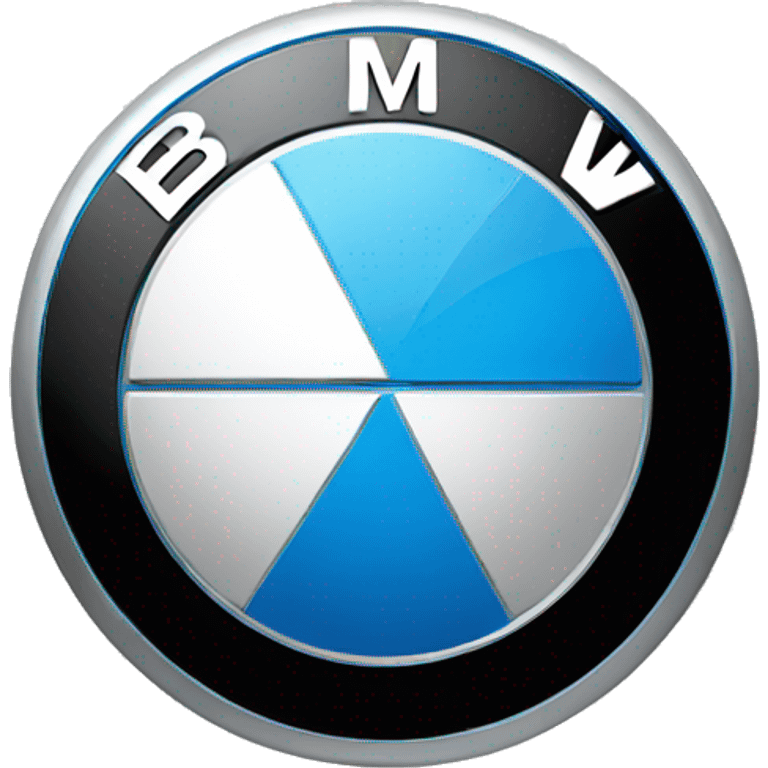 Bmw car logo emoji