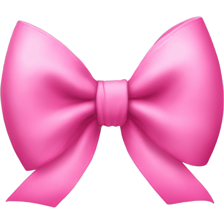 Pink coquette bow  emoji