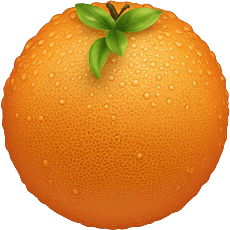 Orange  emoji