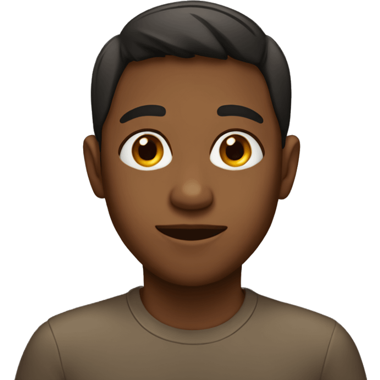 Brown boy  emoji