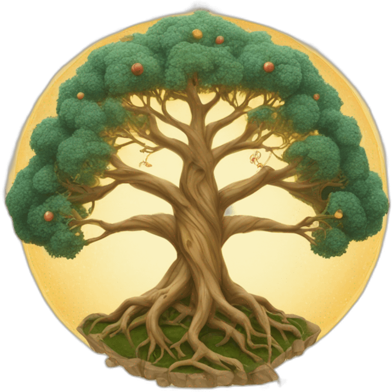 Kabbalah Tree of Life emoji