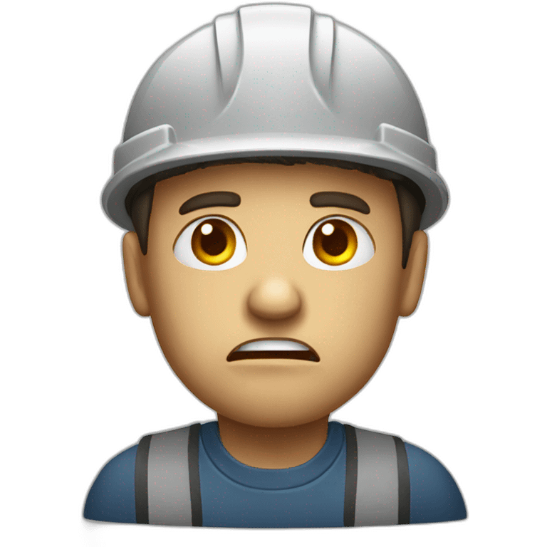 angry worker emoji