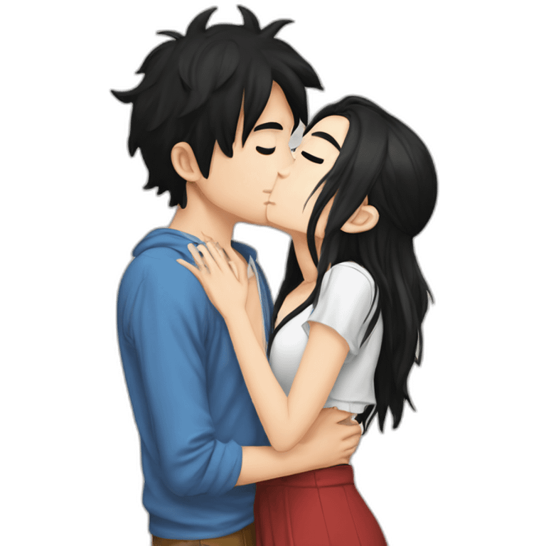 dua lipa kiss Luffy emoji