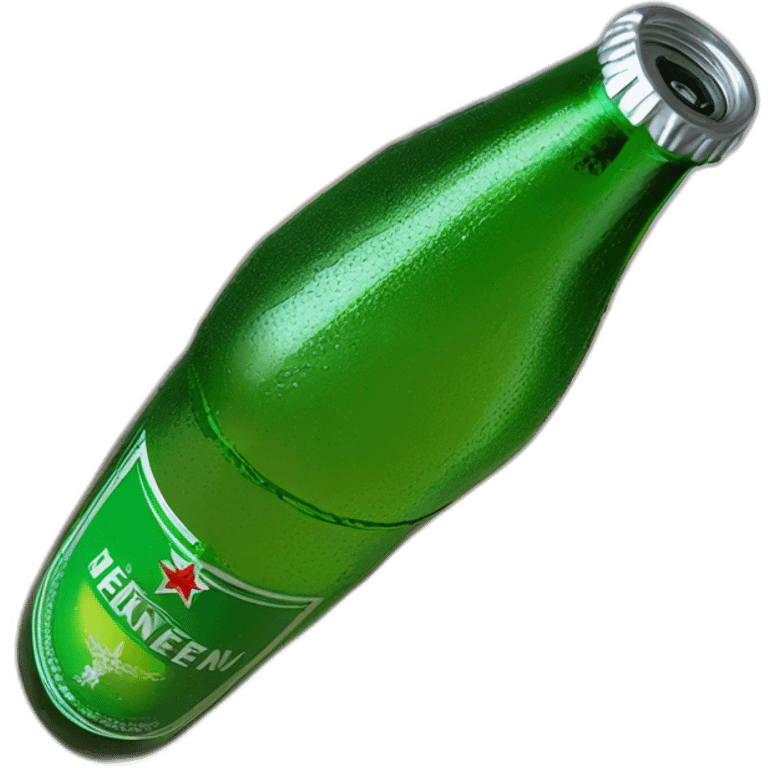 heineken green beer bottle emoji