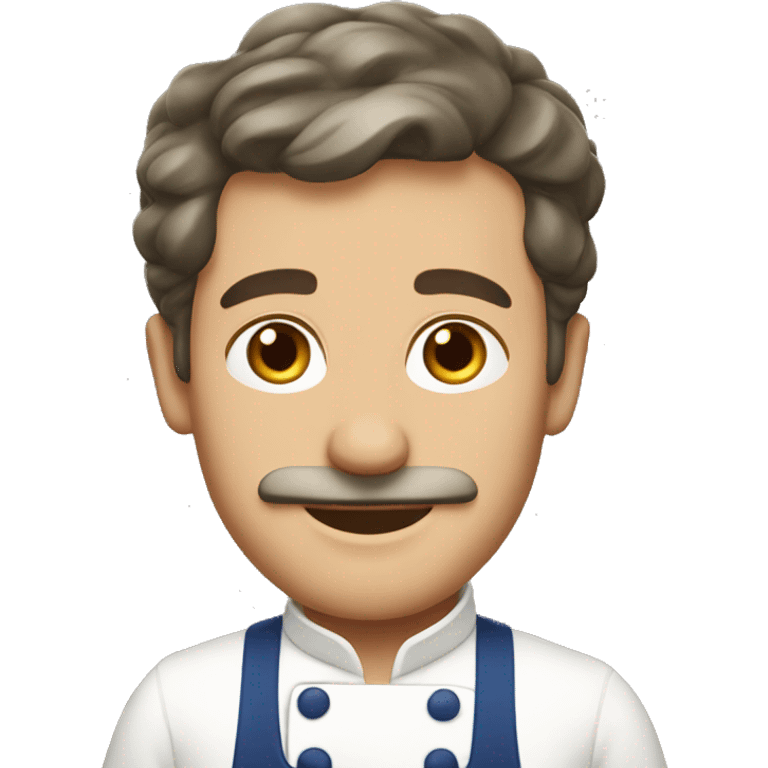 French Man inspired to cook ! emoji